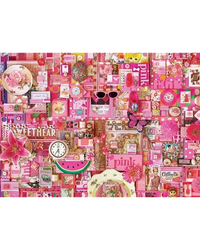 Cobble Hill The Rainbow Project Pink 1000-Piece Jigsaw Puzzle-2