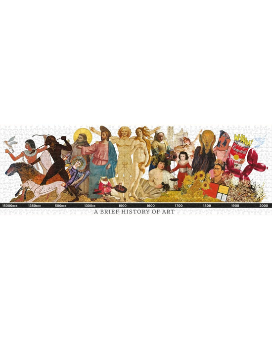 The Unemployed Philosophers Guild - A Brief History of Art - 1000 Pce Puzzle