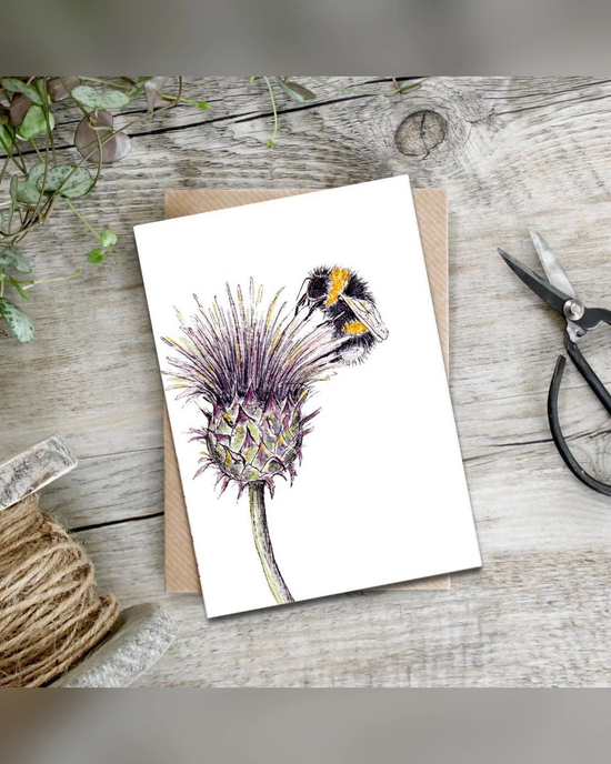 Thistle & Bee - Card
