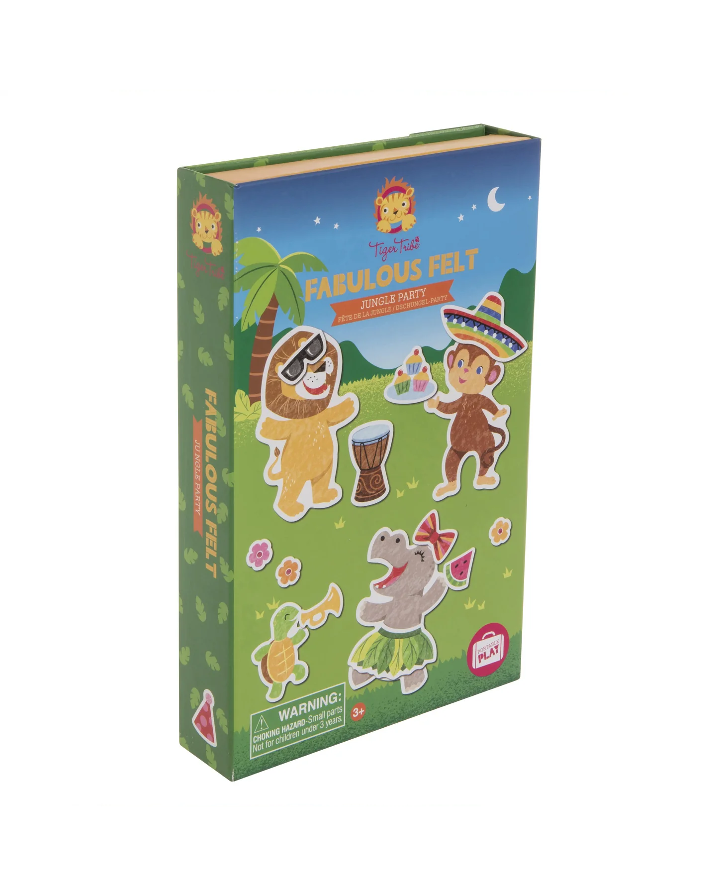 Tiger Tribe Fabulous Felt Jungle Party Craft Kit-1