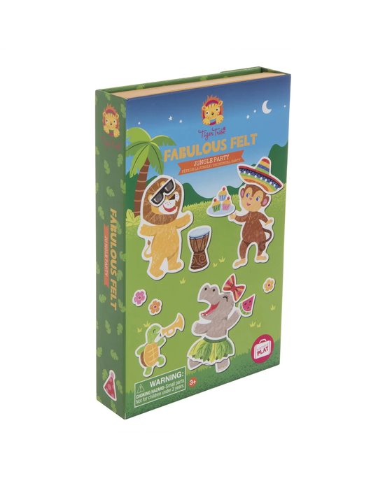 Tiger Tribe Fabulous Felt Jungle Party Craft Kit