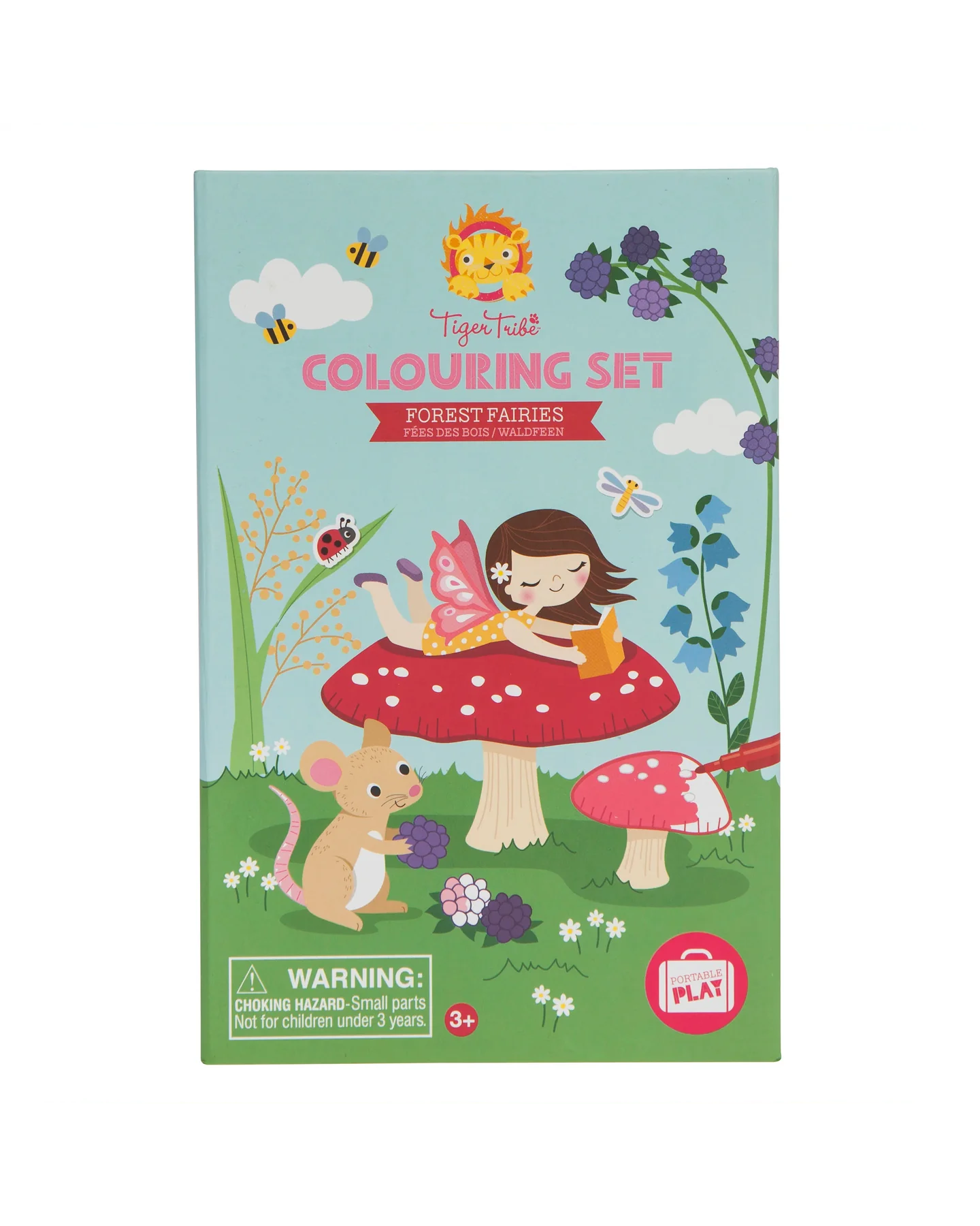 Tiger Tribe Forest Fairies Colouring Set