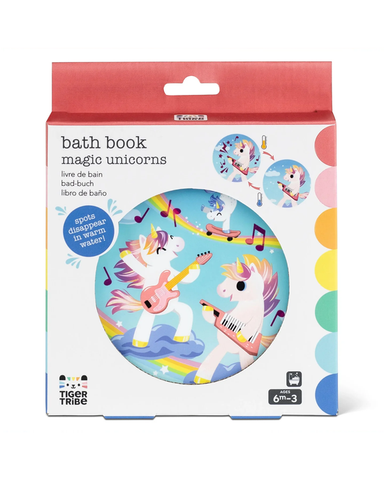 Tiger Tribe Magic Unicorns Bath Book
