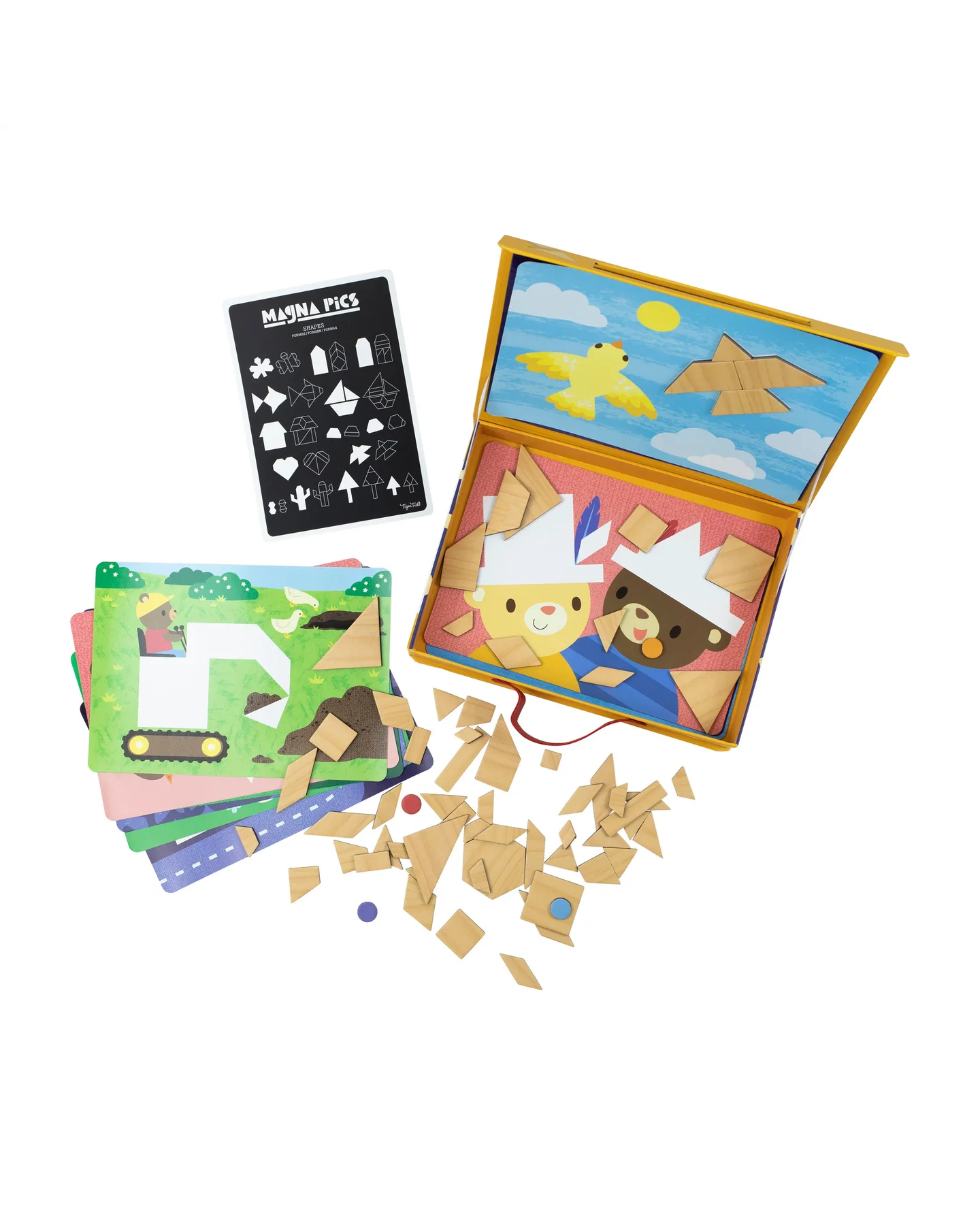 Tiger Tribe Magna Pics Shapes Activity Toy-3