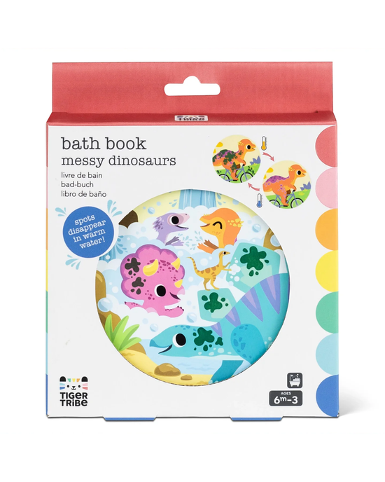 Tiger Tribe Messy Dinosaurs Bath Book