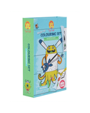 Tiger Tribe Monster Mash Mash-Up Colouring Set