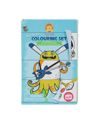 Tiger Tribe Monster Mash Mash-Up Colouring Set-1