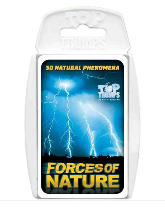 Top Trumps Forces of Nature Card Game