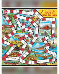 Tour of New Zealand Board Game Board Games