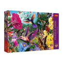 Trefl Tea Time Puzzle - 1000pc Premium Plus - Hummingbird Garden