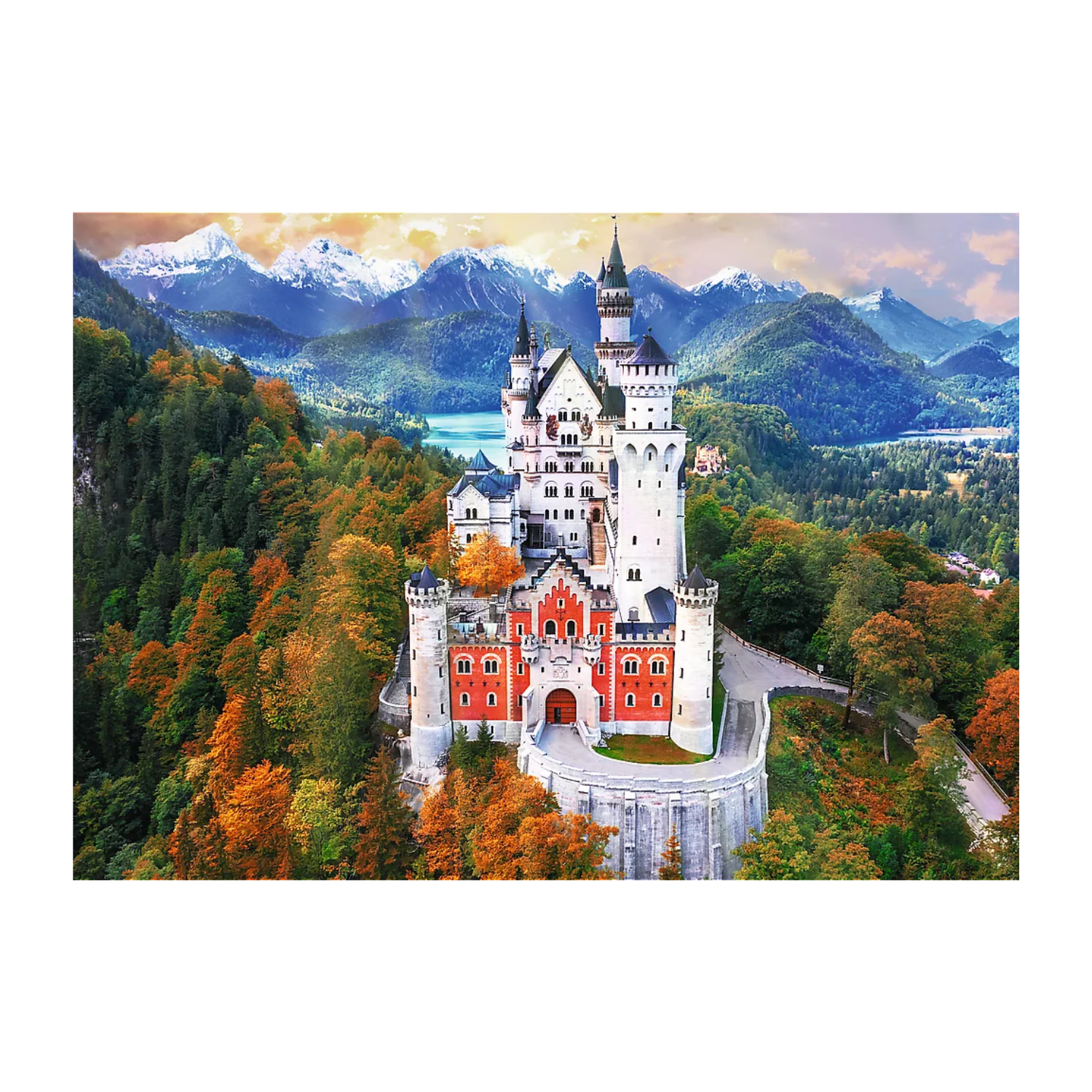 Trefl Photo Odyssey Puzzle - 1000pc Premium Plus - Neuschwanstein Castle, Germany