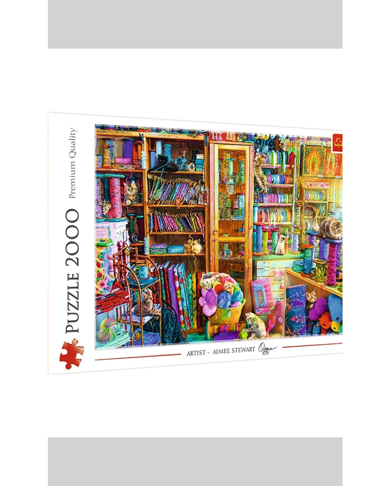 Trefl Kitty Paradise 2000-Piece Jigsaw Puzzle Adult Jigsaws
