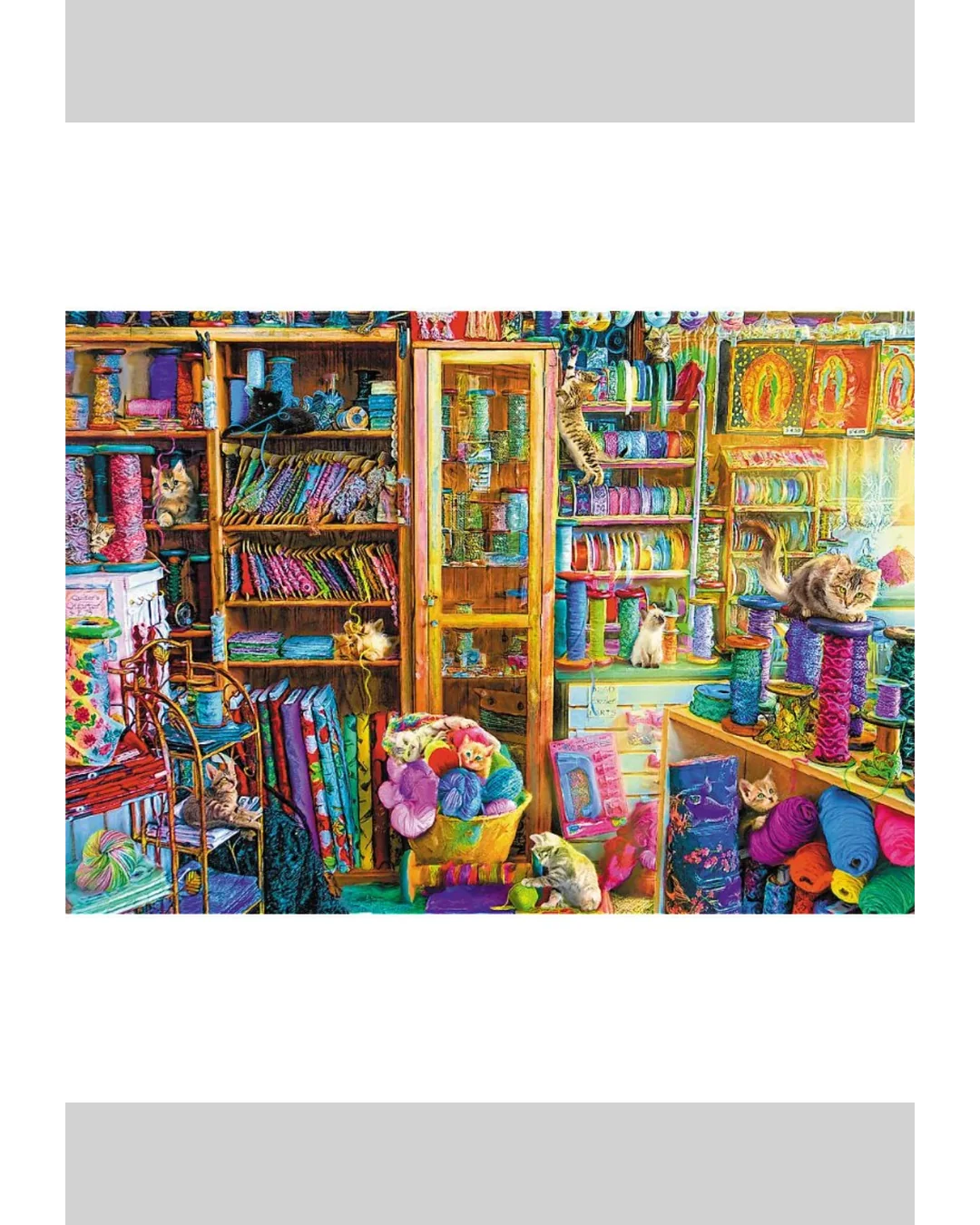 Trefl Kitty Paradise 2000-Piece Jigsaw Puzzle Adult Jigsaws