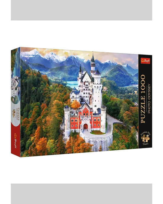 Trefl Photo Odyssey Neuschwanstein Castle, Germany 1000-Piece Premium Plus Jigsaw Puzzle