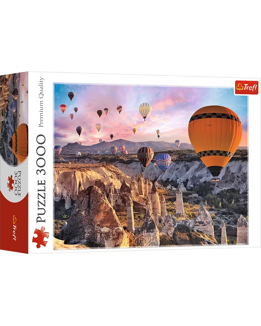 Trefl Red Balloons over Cappadocia 3000-Piece Jigsaw Puzzle Adult Jigsaws