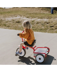 Tri-ang 2.0 Tuff Trike with Push Bar – Red Children’s trike with push bar