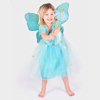 Detail view of the Turquoise Star Fairy costume