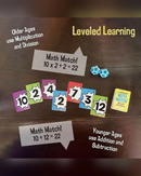 University Games Scholastic Math Match Tinned Dice & Card Game Tinned maths game