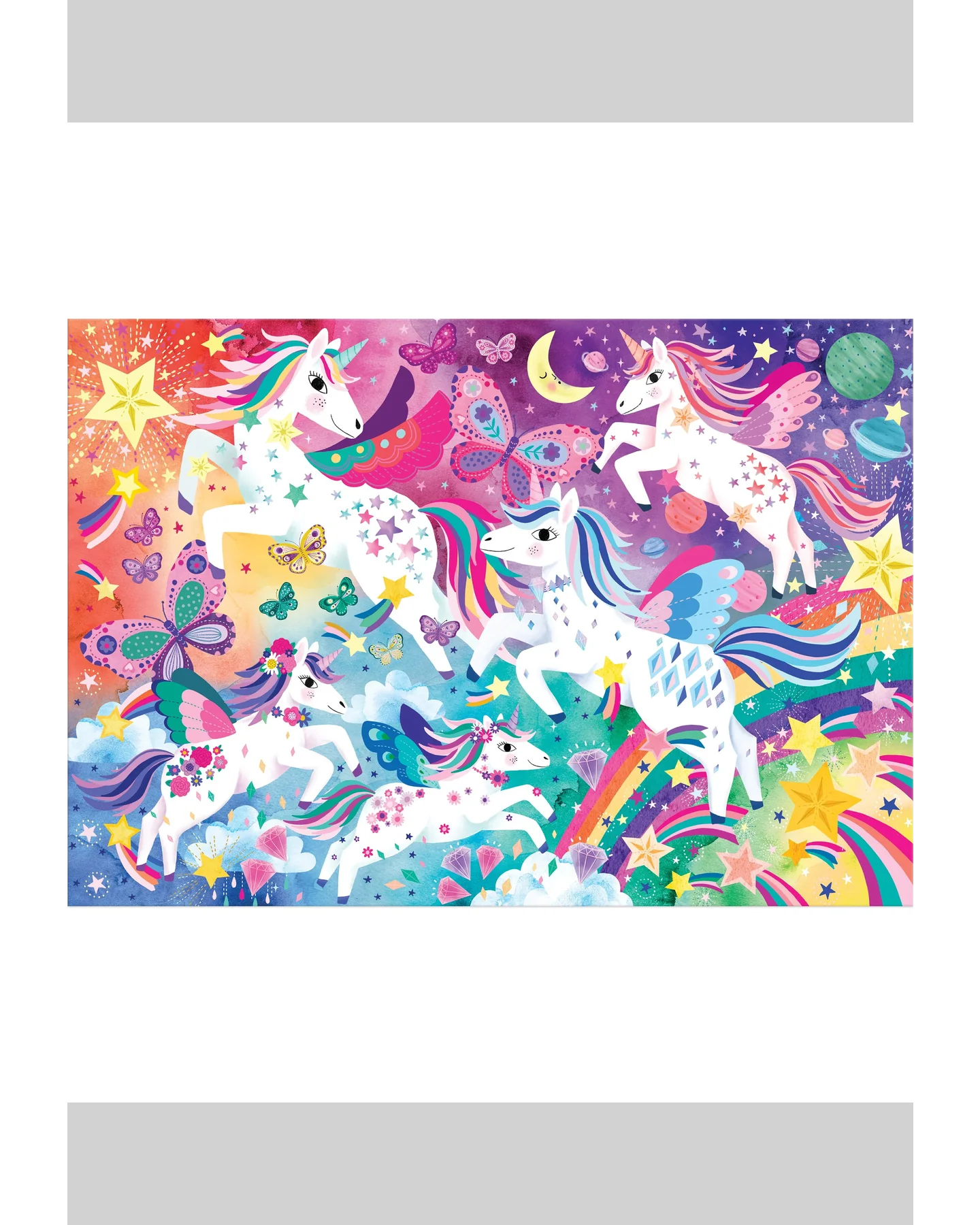 Mudpuppy Unicorn Magic 100-Piece Puzzle-5