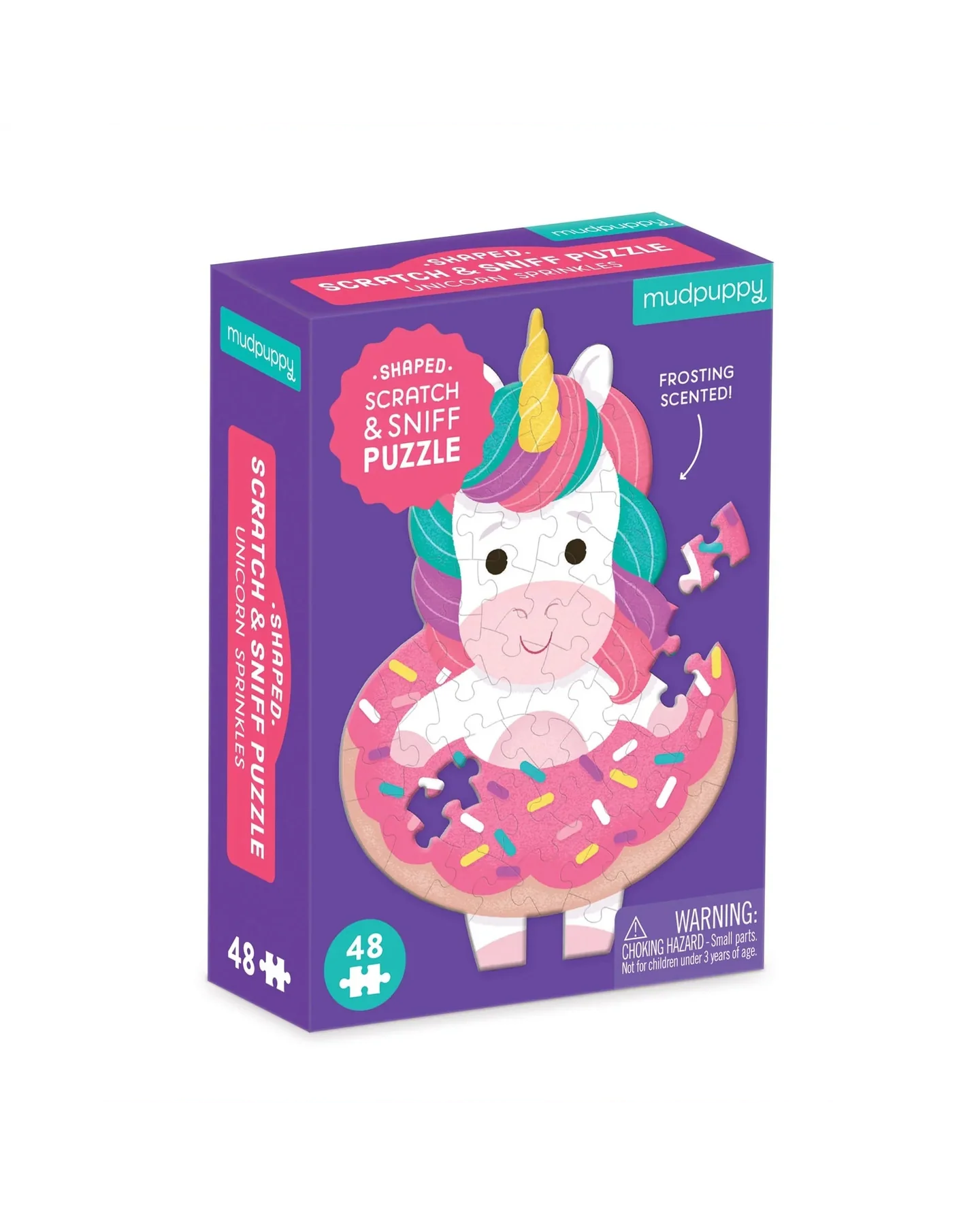 Mudpuppy Unicorn Sprinkles 48-Piece Puzzle-3