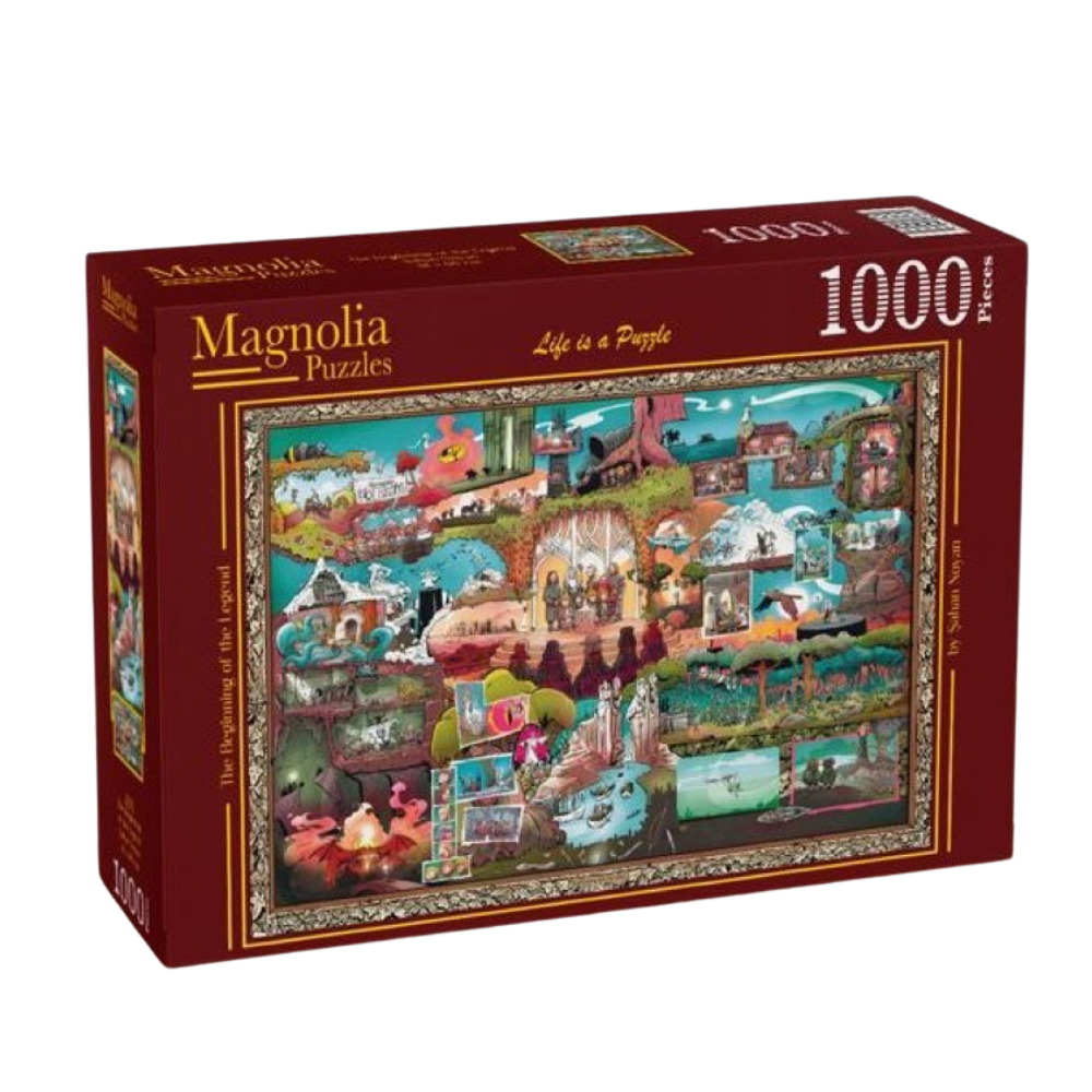 Magnolia The Beginning of the Legend Sahan Noyan 1000pc Jigsaw Puzzle
