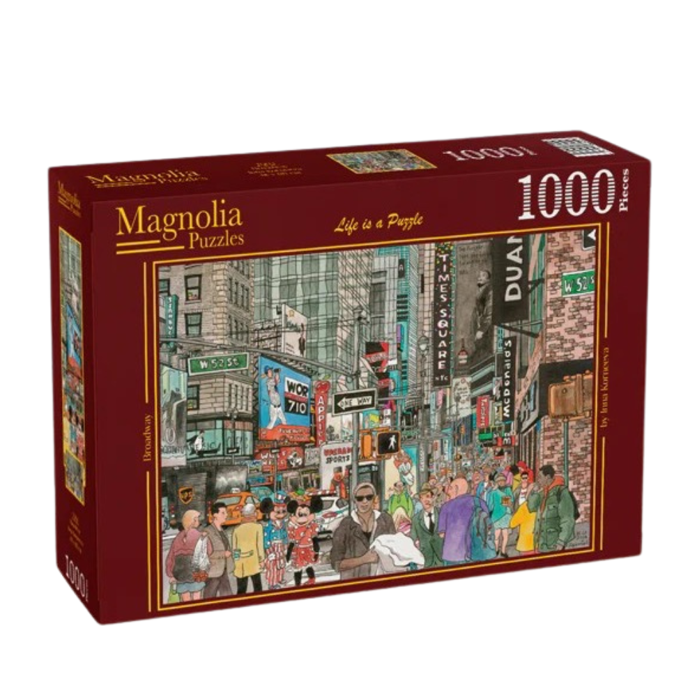 Magnolia Broadway Inna Korneeva 1000pc Jigsaw Puzzle