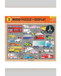 Mudpuppy Vehicles on the Move 100-Piece Puzzle