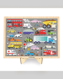 Mudpuppy Vehicles on the Move 100-Piece Puzzle-2