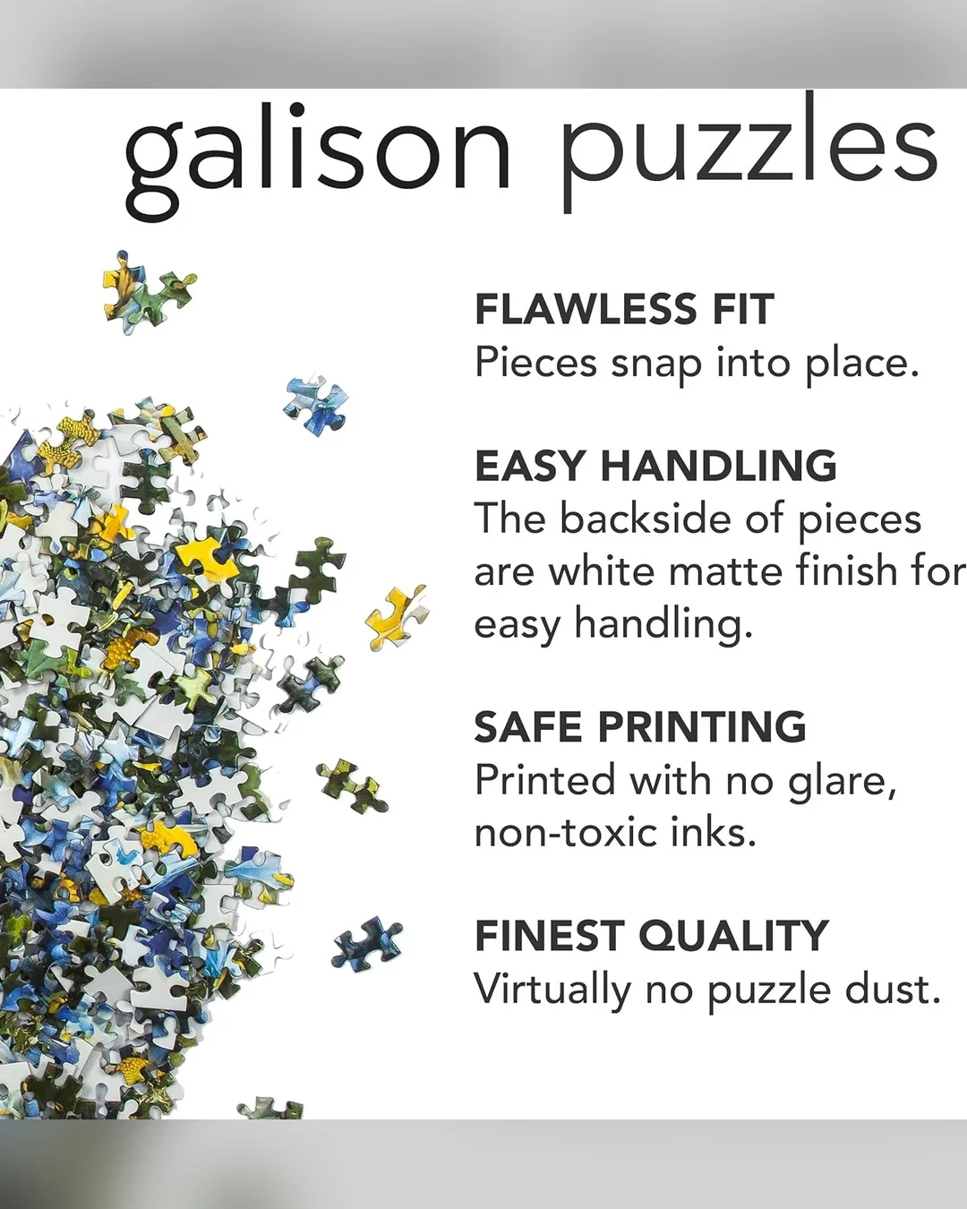 Galison Vibrant Seashells 1000-Piece Jigsaw Puzzle-4