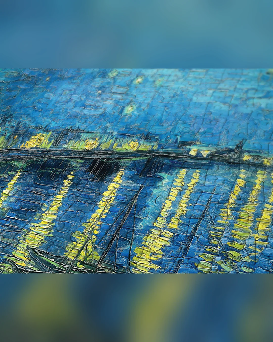 Enjoy Puzzle Vincent Van Gogh: Starry Night Over Rhone 1000-Piece Jigsaw Puzzle