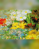 Enjoy Puzzle Vincent Van Gogh: Vase with Daisies and Anemones 1000-Piece Jigsaw Puzzle-2