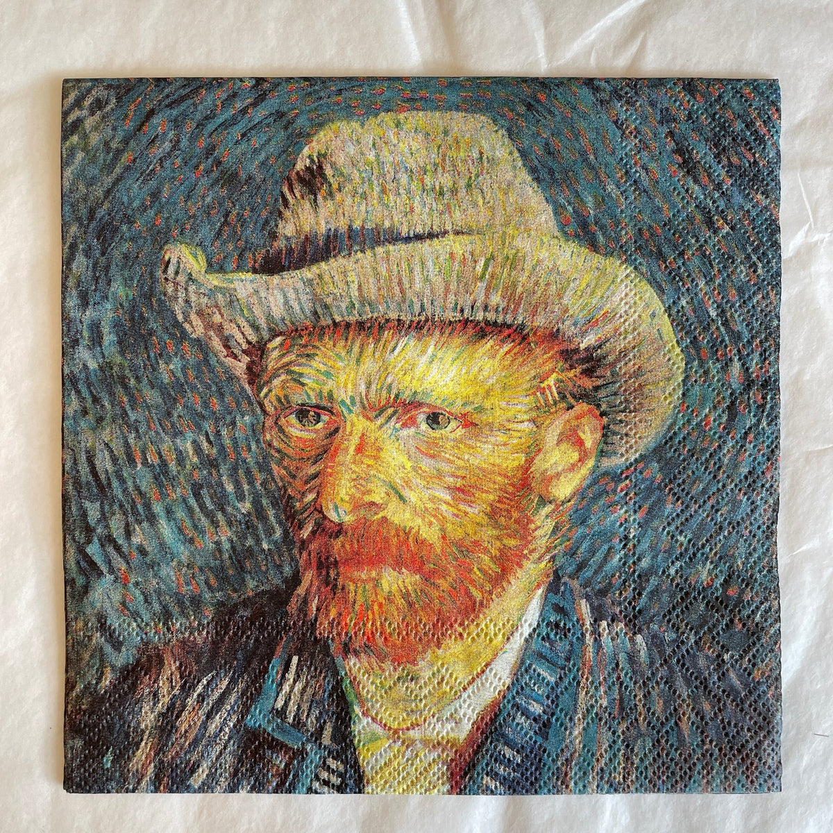 Ambiente Van Gogh Self-Portrait 20-pack paper napkins