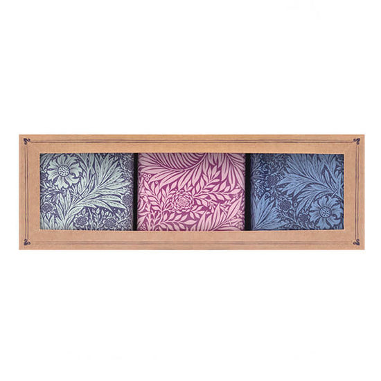 William Morris Marigold Set of 3 Square Caddies