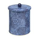 William Morris Marigold blue medium biscuit barrel