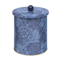 William Morris Marigold blue medium biscuit barrel
