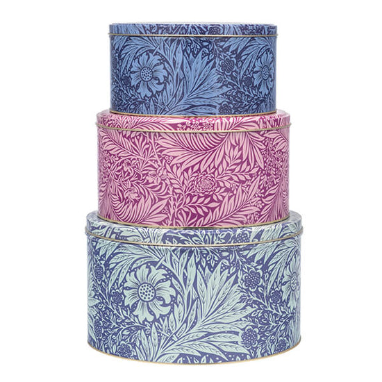 William Morris Marigold Set of 3 Round Cake Tins