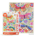 Butterfly Floral 100 Pce - Puzzle Snax