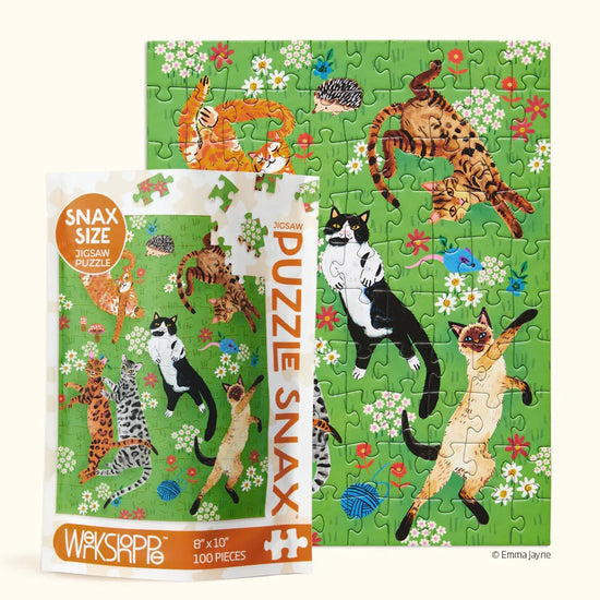 Cat Nap 100 Pce - Puzzle Snax