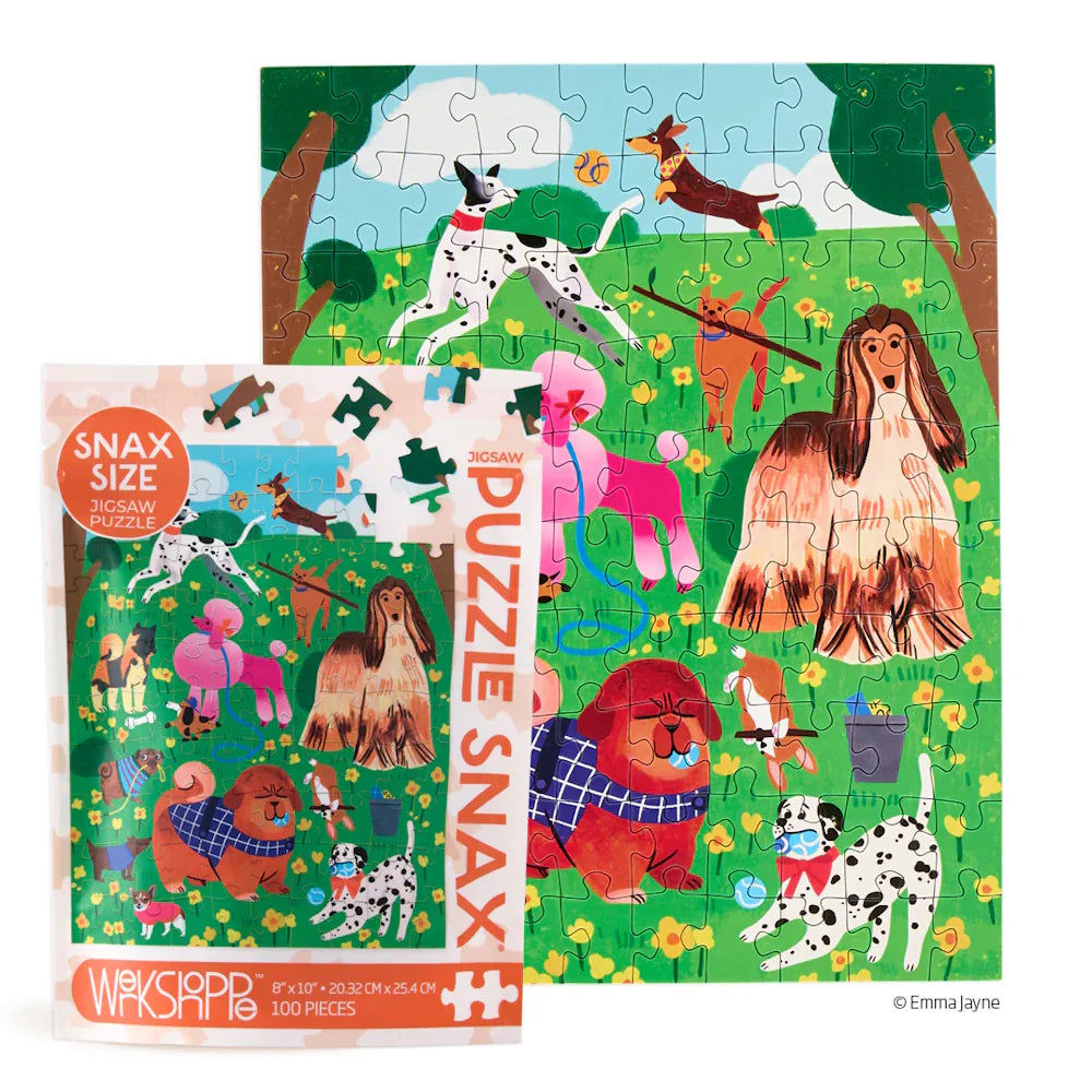 Puppy Park 100 Pce - Puzzle Snax