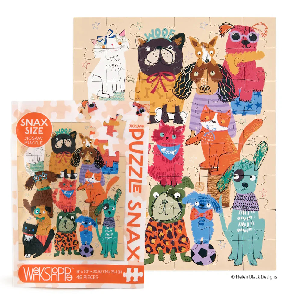 Fur Babies 48 Pce - Puzzle Snax
