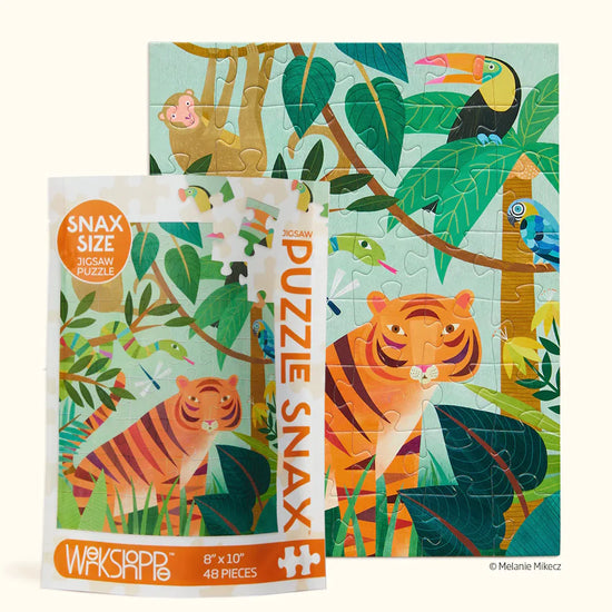 In The Jungle 48 Pce - Puzzle Snax