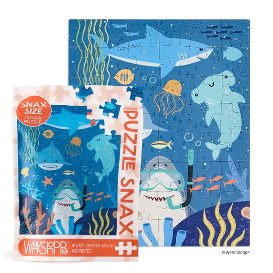 Shark Tank 48 Pce - Puzzle Snax