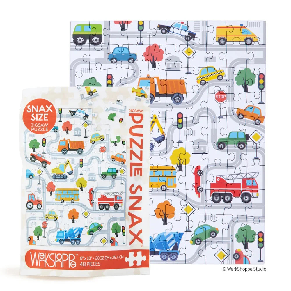 Trucks & Transportation 48 Pce - Puzzle Snax