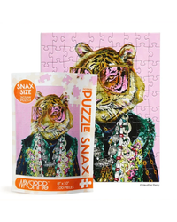WerkShoppe - Rose Coloured Glasses - Snax 100 Pce - Puzzle Snax Child Jigsaws