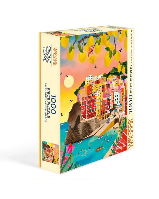 WerkShoppe 1000 Piece Puzzle - Cinque Terre