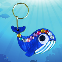 Whale Bag Charm