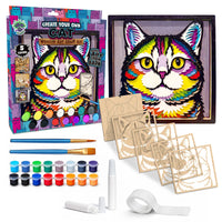 Wooden Art Craft Kit - Cat