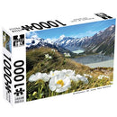Premium Cut 1000pc Puzzle: Mt Cook Wildflowers
