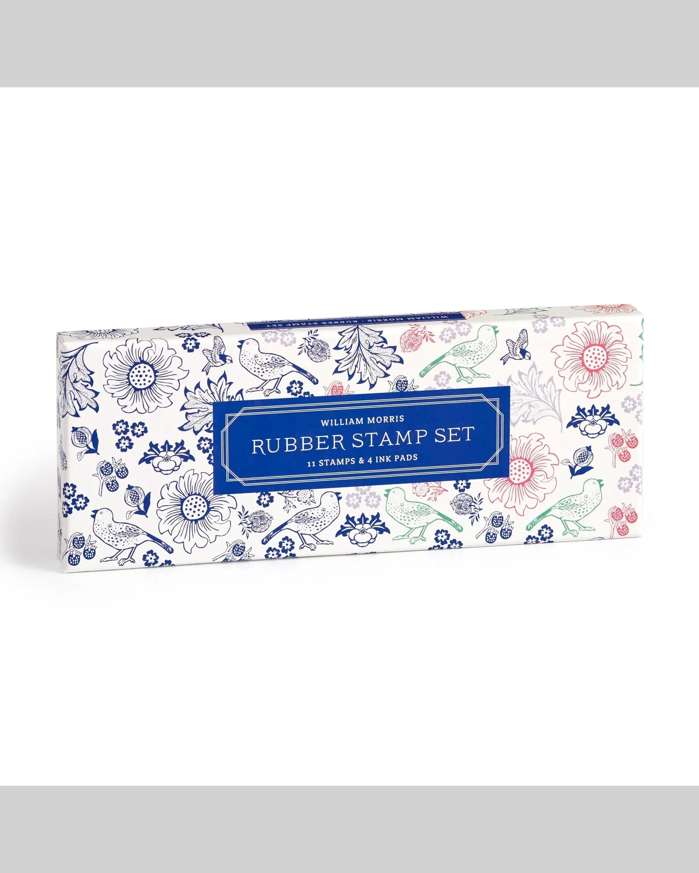 Galison William Morris Rubber Stamp Set