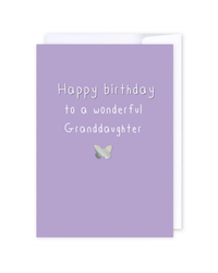 Wonderful Grandaughter Greeting Cards